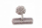 Light Grey Barrel Silk Cuffknots