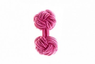 Pink Silk Cuffknots