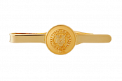 Zlatá spona na kravatu s oficiálním znakem University of Oxford